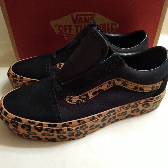 MEN'S NIB VAN OLD SKOOL PLATFORM SHOES - Picture 9 of 9